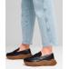 [PUMA] туфли без застежки 24.0cm оттенок черного прочее женский 