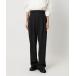  слаксы брюки [MARW UNITED ARROWS] высокий талия tuck брюки женский 
