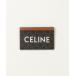 [CELINE] футляр для карточек - Brown женский 