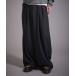  слаксы шерсть Touch 2 tuck широкий слаксы брюки мужской женский 