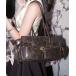  сумка "Boston bag" 2WAY gran ji кожа Y2K заслонка сумка "Boston bag" / сумка на плечо женский 