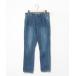 [niko and...] обработка Denim брюки X-SMALL голубой женский 