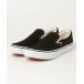[VANS] туфли без застежки 7h черный мужской 
