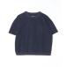 [THE NORTH FACE PURPLE LABEL] вышивка короткий рукав футболка WS темно-синий мужской 