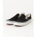 [VANS] туфли без застежки 6 черный мужской 