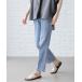 [GLOBAL WORK] обработка Denim брюки X-SMALL оттенок голубого прочее женский 