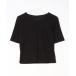[Re:EDIT] трикотаж с коротким рукавом M черный женский 