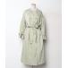 [VIS] тренчкот M зеленый женский 