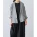  пальто внешний linen tailored jacket женский 