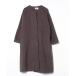 [N.(N. Natural Beauty Basic)] no color пальто MEDIUM темно-коричневый женский 