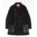 p пальто бушлат [Ca][it][AYUITE] шерсть meru ton long бушлат мужской женский 