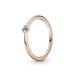 [Pandora] кольцо 48 розовое золото женский 