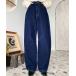 [moment+] Denim брюки M индиго голубой женский 