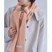 [quaranciel] muffler ONE SIZE коралл Pink Lady -s
