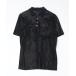 [ROEN] короткий рукав футболка 48 черный мужской 