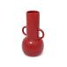  ваза керамика pop цветок основа L красный 