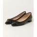 [DIANA] лента Flat туфли-лодочки 23cm черный женский 