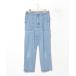 [flower] обработка Denim брюки M голубой женский 