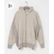  Parker UNDYED SWEAT F/Z PARKA мужской 