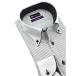  формальный рубашка [ non утюг ] длинный рукав рубашка [ urban ] дизайн серии белый хромирование z