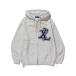  Parker PATCHED THERMAL ZIP UP HOODED SWEATSHIRT мужской женский 