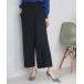  брюки [ порванный mek брюки ]2WAY стрейч широкий брюки женский 