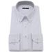  формальный рубашка [ форма устойчивость ][ длинный рукав ][BLACK LINE] кнопка down платье рубашка / воротник рукав обратная сторона другой ткань : проверка мужской 