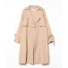 [ROSE BUD] тренчкот FREE бежевый женский 