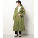 [EMODA] тренчкот FREE зеленый женский 