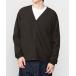  кардиган Goldwin |[ специальный заказ ] термический V шея кардиган MEN мужской 