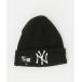 вязаная шапка вязаная шапка [NEW ERA] Basic кафф вязаная шапка / MLB / Kids Kids ребенок мужчина девочка 
