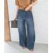  джинсы Denim Denim брюки [ дополнение 3]5 1/2 BAGGY DENIM женский 