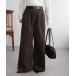  брюки из твила 2 tuck chino широкий брюки женский 