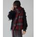  muffler Fringed Tartan Check Scarf / бахрома имеется tartan проверка muffler мужской женский 