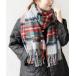  палантин muffler TWEED MILL: проверка шерсть палантин 25AW женский 