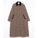 [FREAK'S STORE] пальто с отложным воротником свободный бежевый женский 