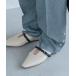 [EVOL] Flat туфли-лодочки 22.5cm слоновая кость женский 