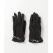 [VIS] перчатки - черный женский 