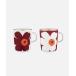 �^���u���[ �u�I�����C������vJuhla Unikko / mug 2�C5 dl 2pcs