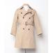 [ORCIVAL] тренчкот [BEAMS сотрудничество ] 1 бежевый мужской 