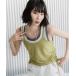 [HARE] топ FREE желтый женский 