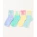  носки [4 пар комплект ] Logo вышивка градация ребра носки женский 