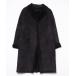 [UNITED ARROWS] Пальто Честерфилд - черный мужской 