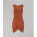 ԡ KNWLS GHOST DRESS SS25-GHODR0RUST