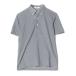 [green label relaxing] рубашка-поло с коротким рукавом SMALL серый мужской 