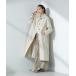 [NANO universe] пальто с отложным воротником FREE бежевый женский 