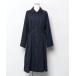 [UNITED ARROWS] пальто с отложным воротником 38 темно-синий женский 
