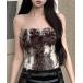  tube top bare top Faux Fur Animal Print Tube Top / искусственный мех животное рисунок tube top 