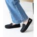  туфли без застежки .... мех мокасины Loafer женский 