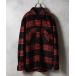  W/T LARGE PLAID MELTON CPO SHIRT /  ֥ å ɽ CPO   ǥ
